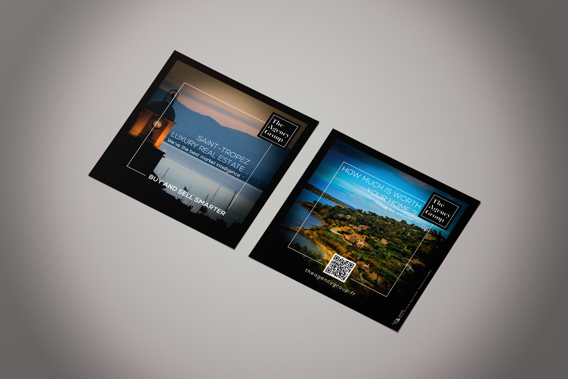 Simulation du flyer The Agency Group